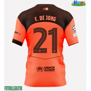 Barcelona Frenkie de Jong #21 Tredje Tröja 2025-26 Kortärmad